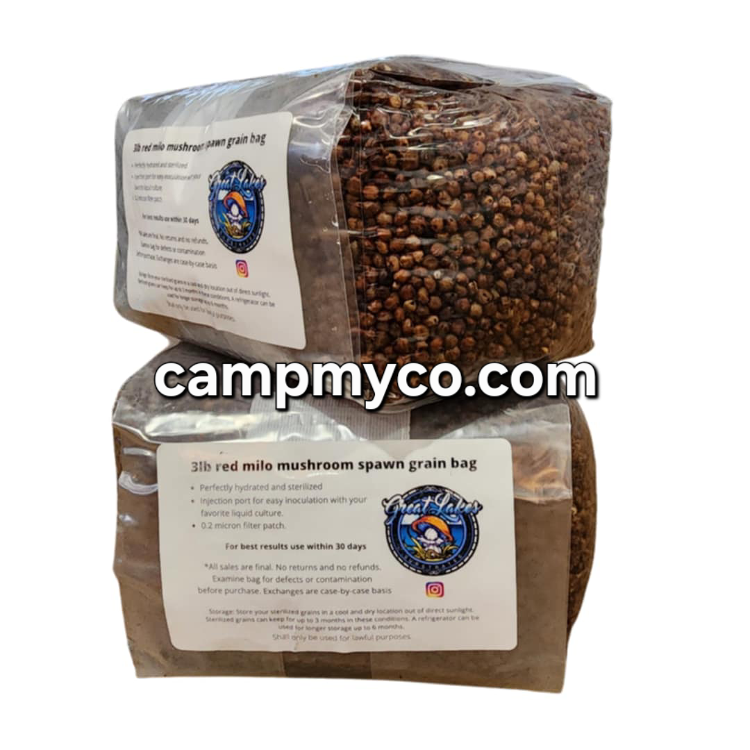 Sterilized 3lb grain bag With Injection Port